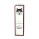 Let’s celebrate with Siberian Husky. A wine box with the geometric dog