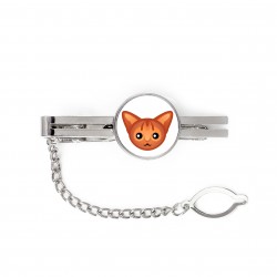 A tie pin with cat. A new collection with the cute Art-dog cat