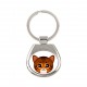 A key pendant with Toyger. A new collection with the cute Art-dog cat