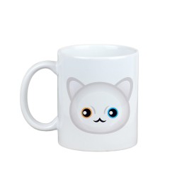 Genießen Sie eine Tasse mit meiner Khao Manee - eine Tasse mit einer niedlichen Katze