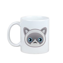 Enjoying a cup with my Ragdoll - a mug with a cute cat