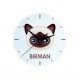 Un orologio da parete con il gatto. Una nuova collezione con il simpatico gatto Art-dog