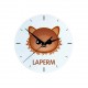 A clock with a LaPerm. A new collection with the cute Art-Dog cat