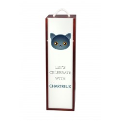 Let’s celebrate with Chartreux. A wine box with the cute Art-Dog cat
