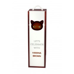 Let’s celebrate with Havana Brown. A wine box with the cute Art-Dog cat