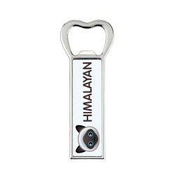 A beer bottle opener with a Himalayan cat. A new collection with the cute Art-Dog cat