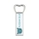 A beer bottle opener with a Russian Blue. A new collection with the cute Art-Dog cat